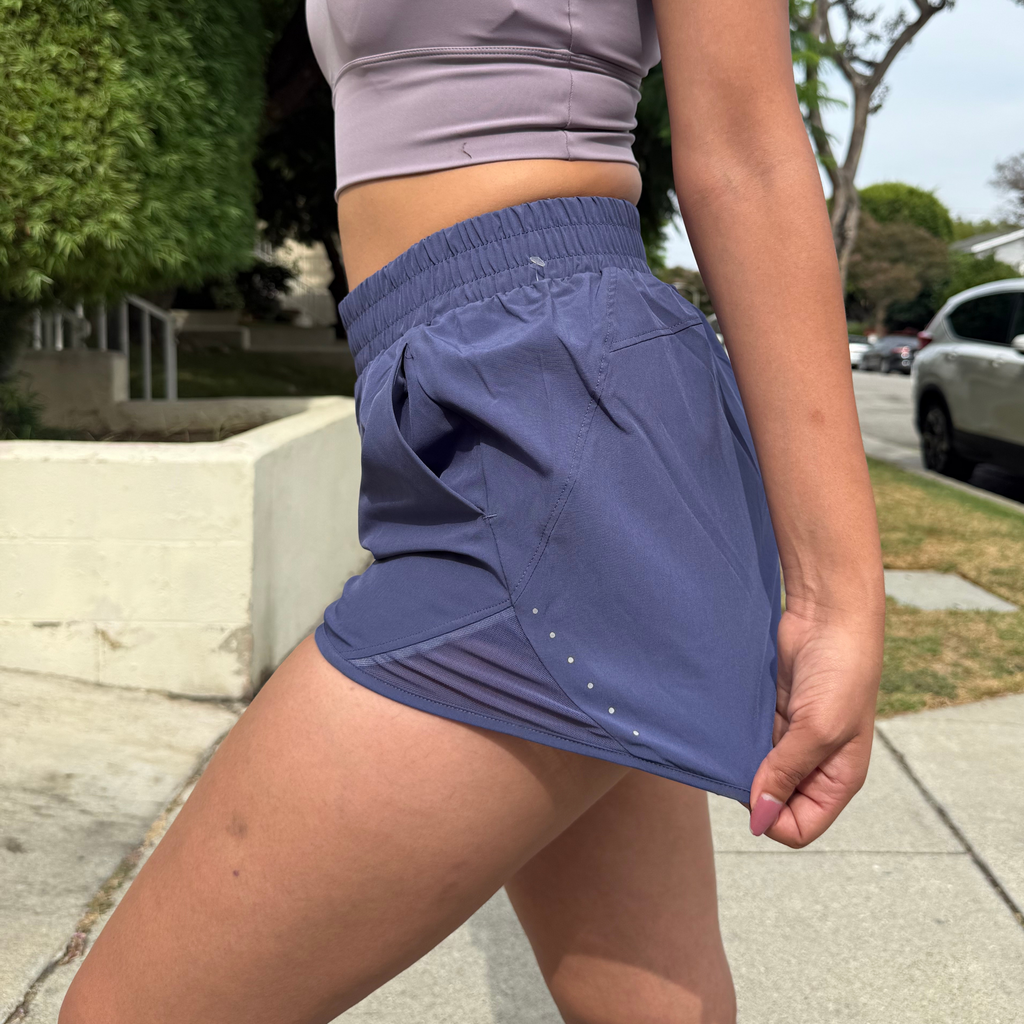 Light Blue Running Shorts