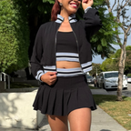Chic Tennis Club Crop Top