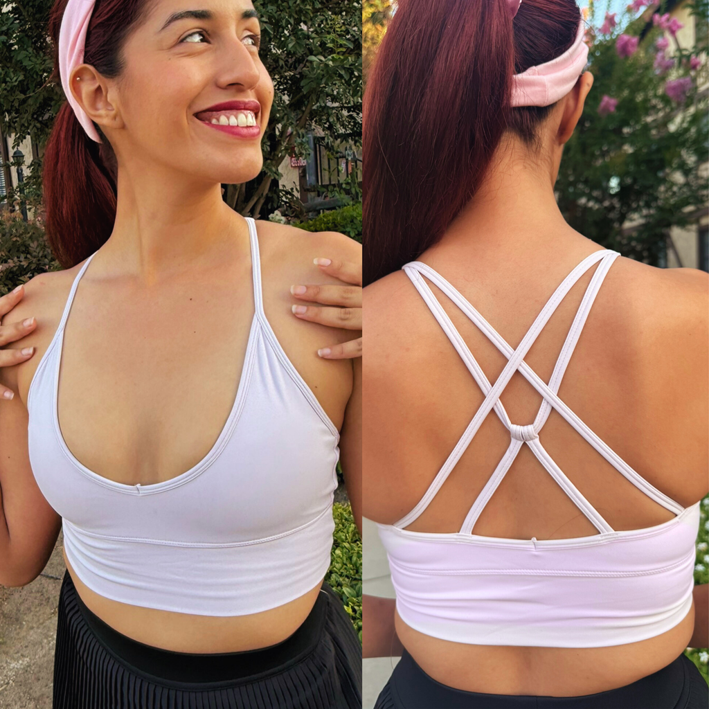Lilac Oomph Sports Bra
