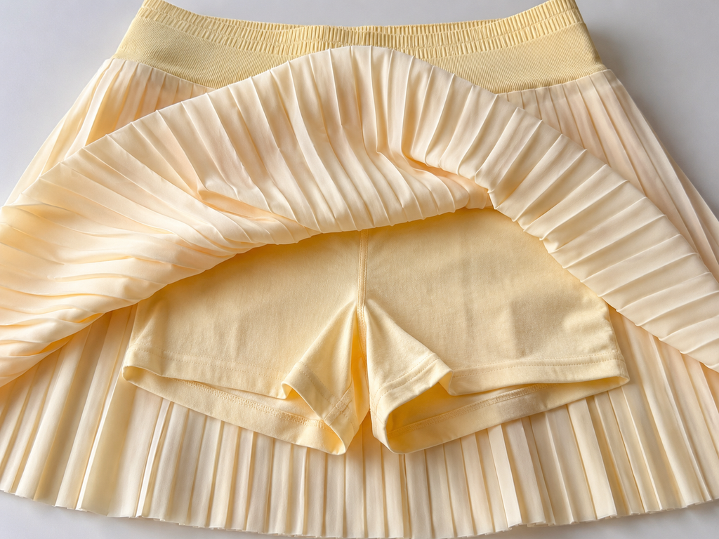 Butter Yellow Club Skort