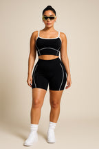 Black Power Sports Shorts