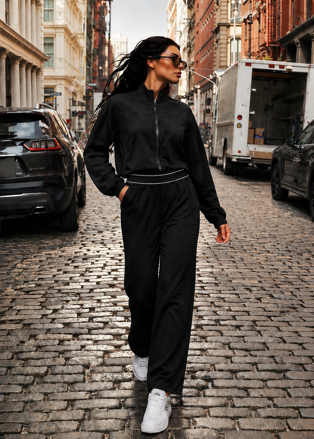 Off Duty Track Pants - Black