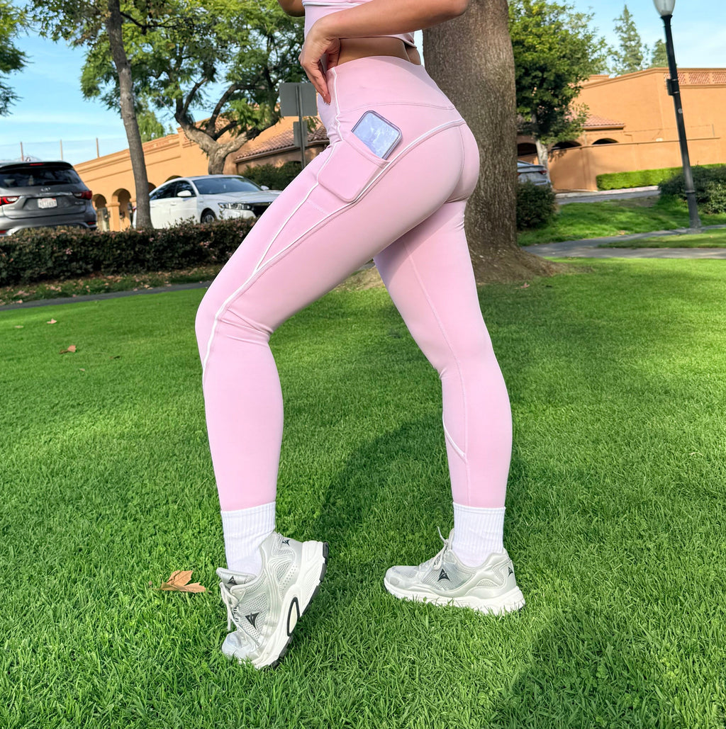 Rose Milk Leggings