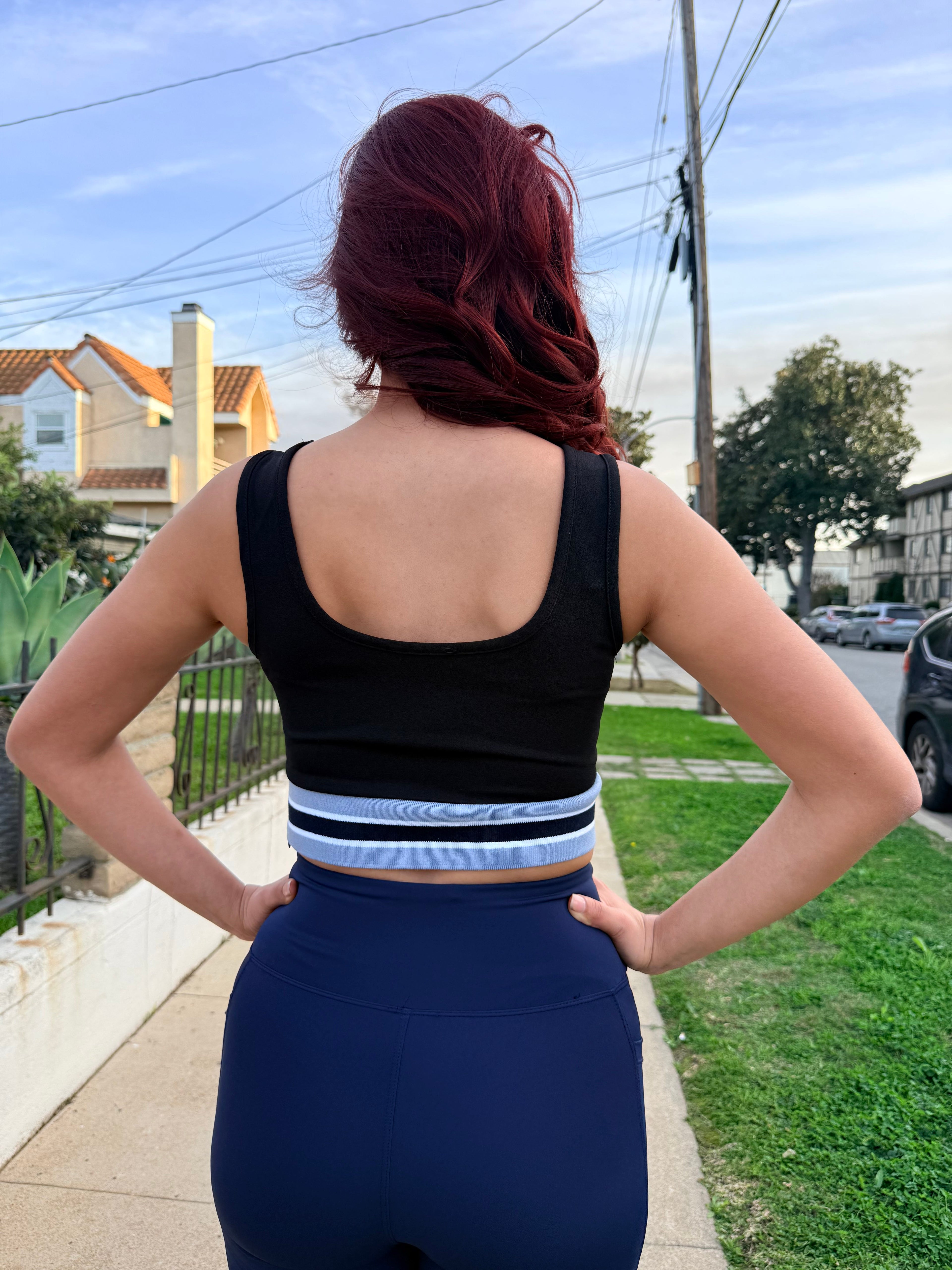 Chic Tennis Club Crop Top