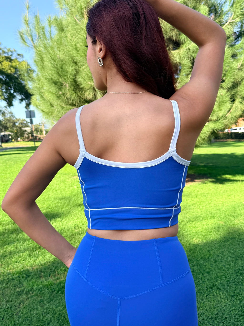 Royal Blue Power Sports Bra
