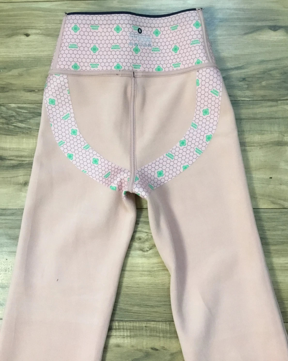 Navy Blue Thermal Butt Lifting Flare Leggings